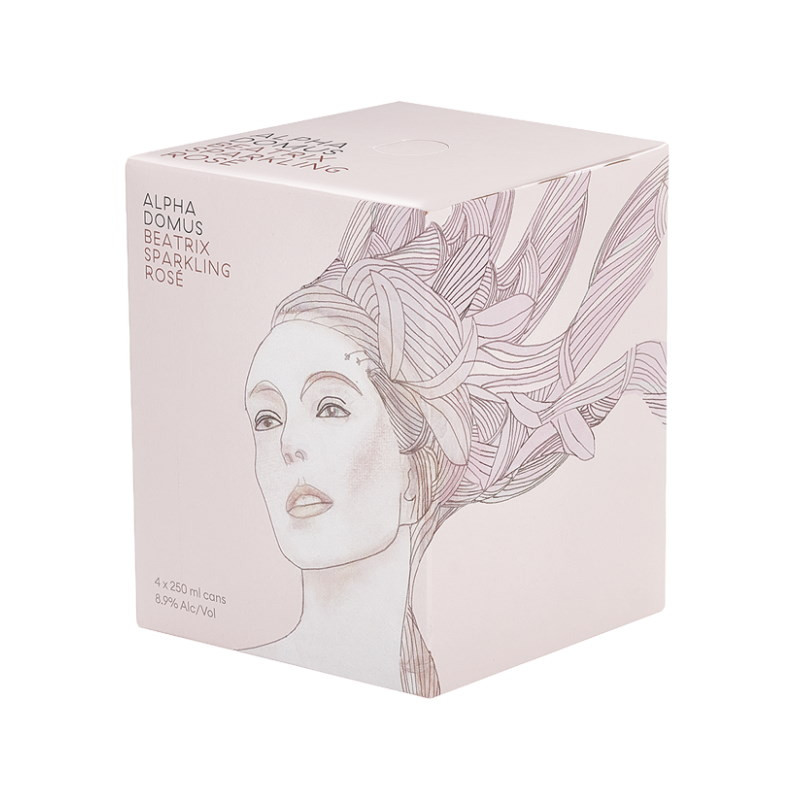Alpha Domus Beatrix Sparkling Rose 250ml