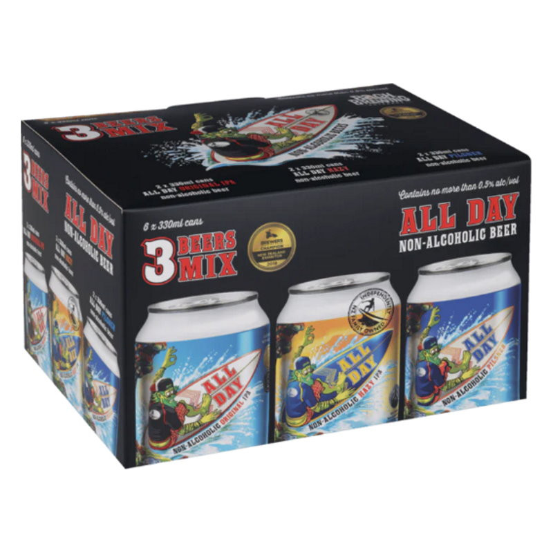 Bach All Day 0% Mixed 6 Pack