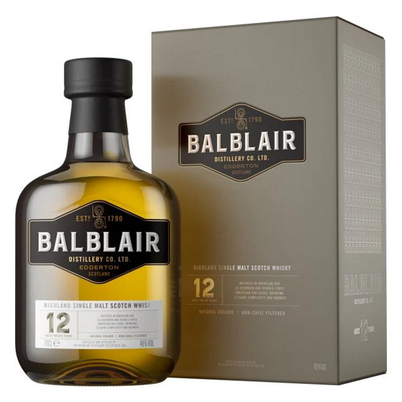 Balblair 12 Year Old Single Malt Scotch Whisky