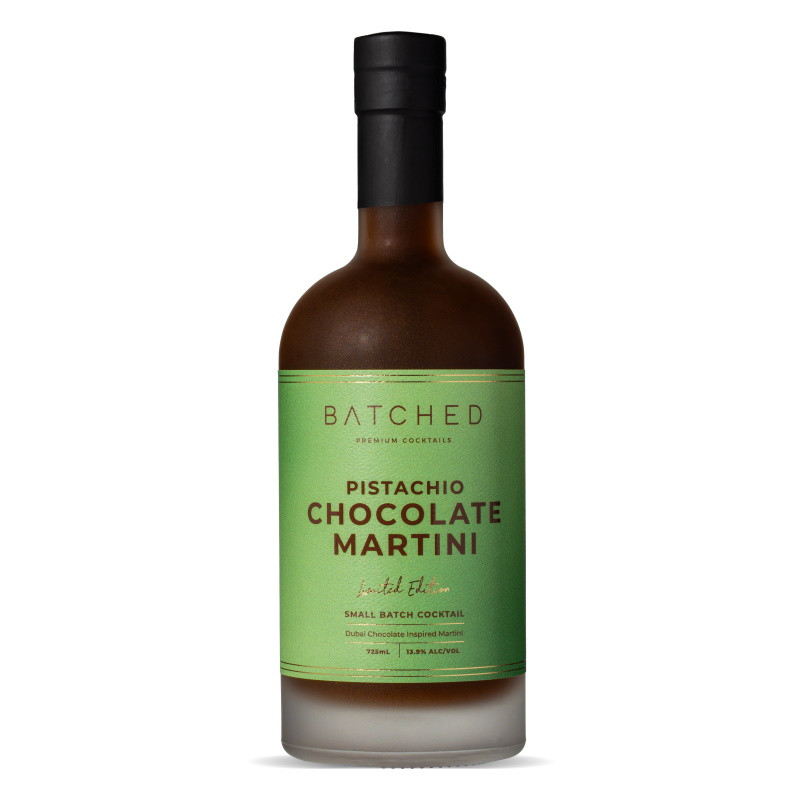 Batched Chocolate Pistachio Martini