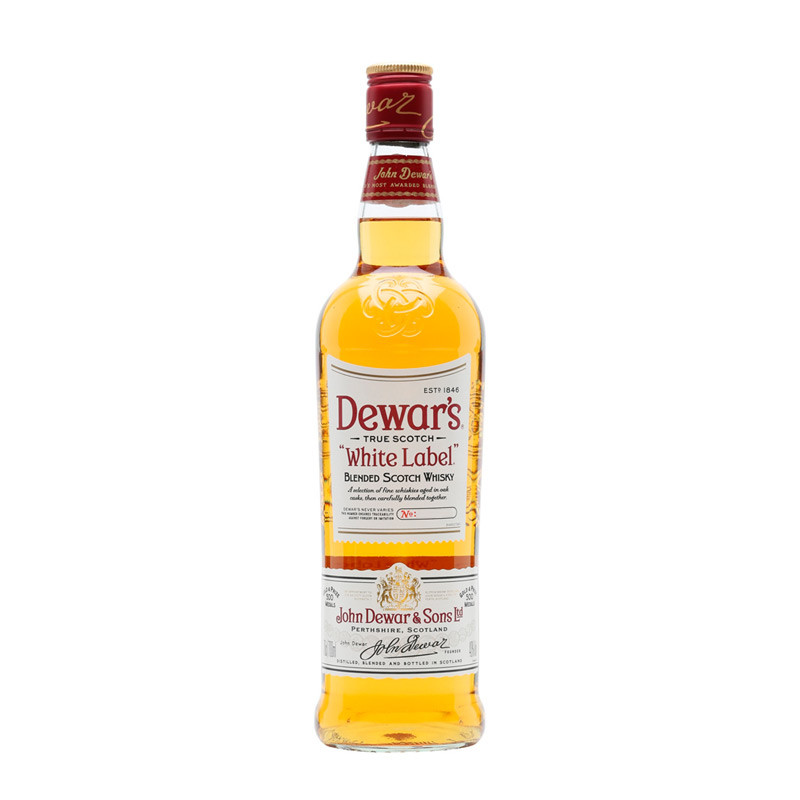Dewars White Label Blended Scotch Whisky