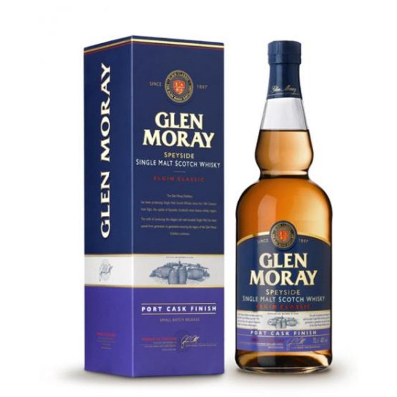 Glen Moray Port Cask Single malt Whisky