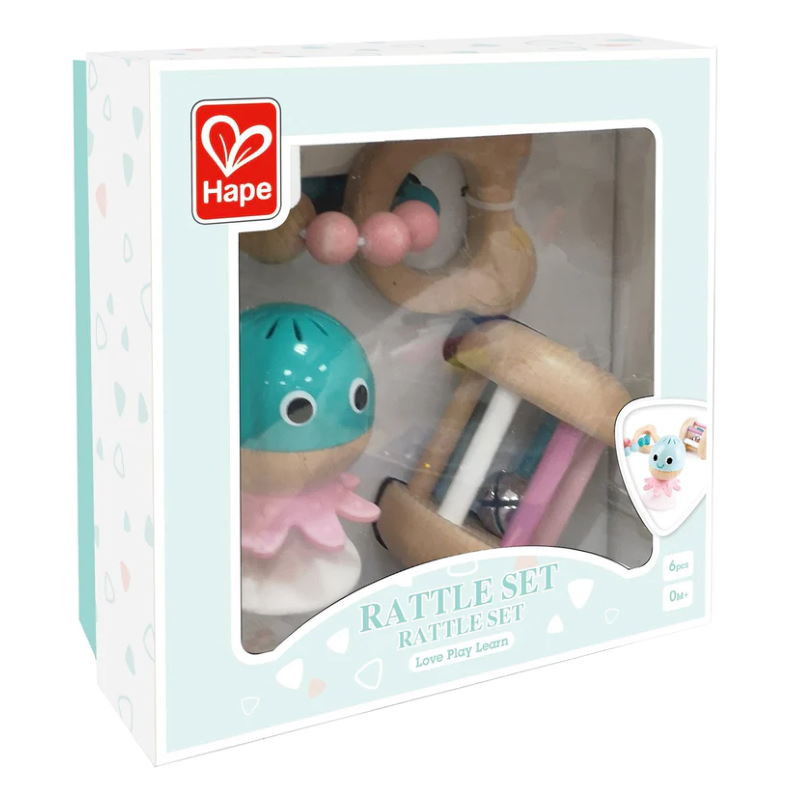 Hape Baby to Toddler Sensory Gift Set