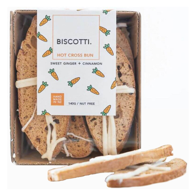 Asian Food Republic Hot Cross Bun Biscotti 