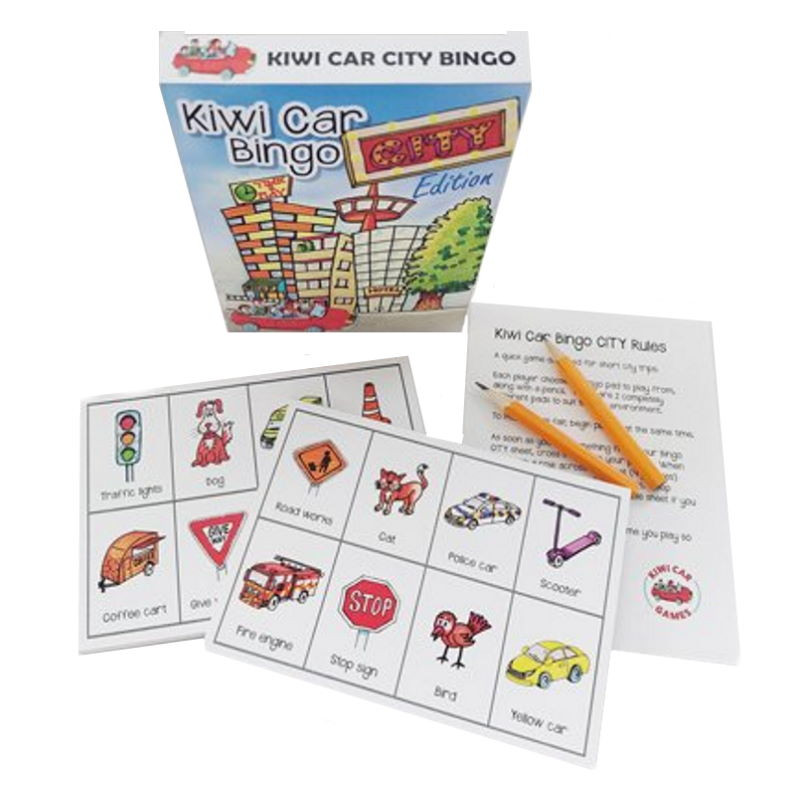 Kiwi Car Bingo City Edition