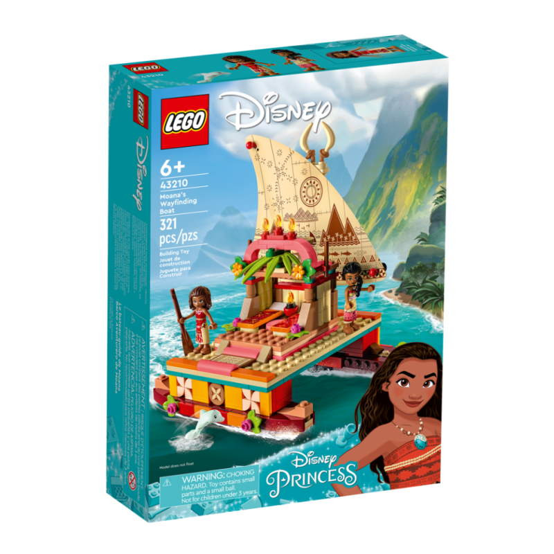 Lego Disney Moana's Wayfinding Boat