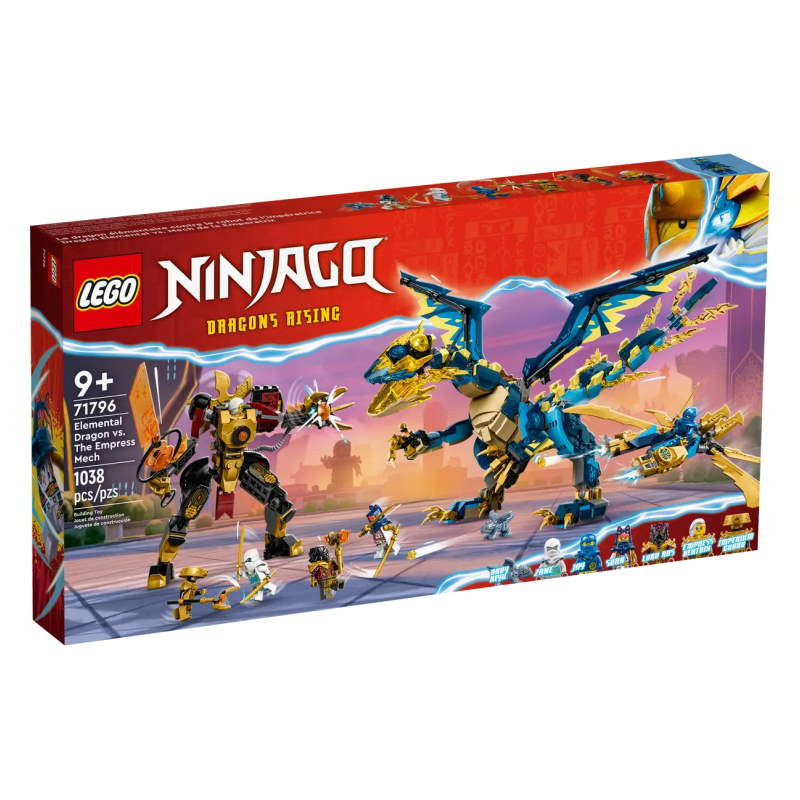 Lego Ninjago Elemental Dragon vs. The Empress Mech