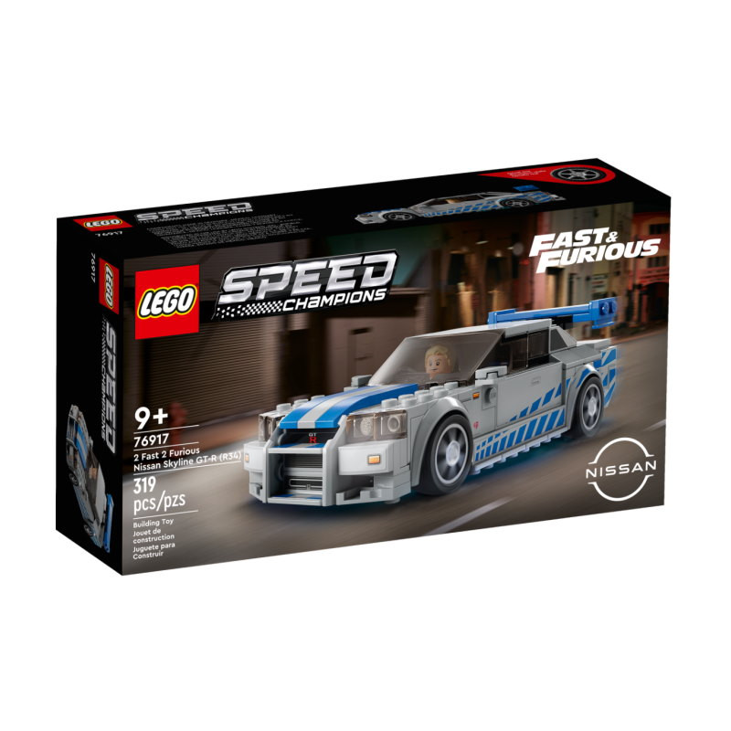 Lego Speed Champions 2 Fast 2 Furious Nissan Skyline GT-R (R34)