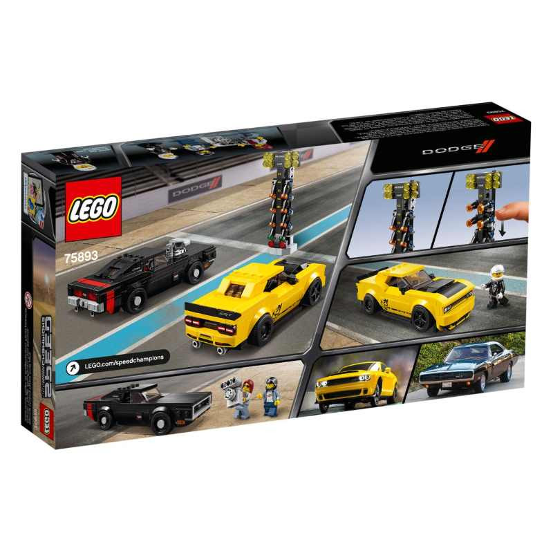 Lego Speed Champions 2018 Dodge Challenger Srt Demon And