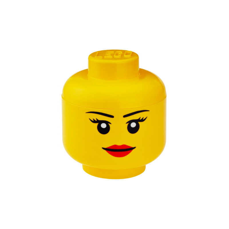 Lego Storage Head Small Girl