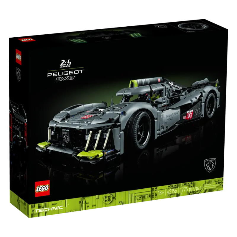 Lego Technic Peugeot 9X8 24H Le Mans Hybrid Hypercar