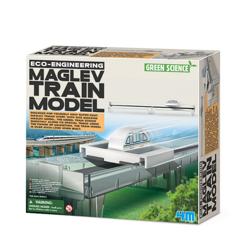 Eco-Engineering MagLev Train Model