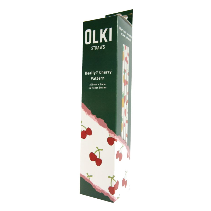 Olki Straws Really? Cherry