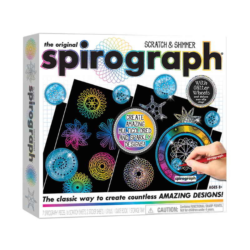 Spirograph Scratch & Shimmer 