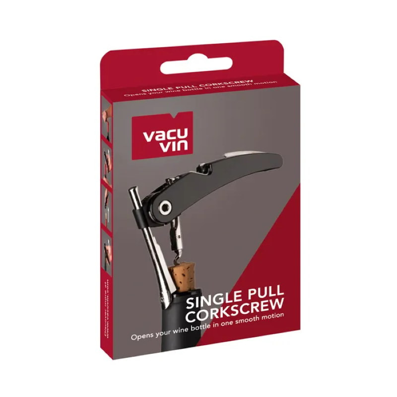Vacuvin Single Pull Corkscrew