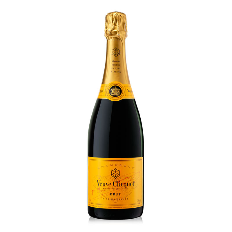 Veuve Clicquot Yellow Label Brut Champagne Wine from France Moore