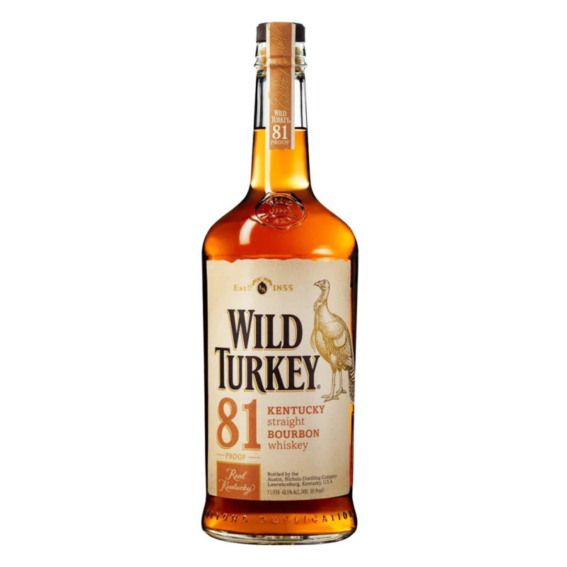 Wild Turkey 81 Proof Kentucky Bourbon