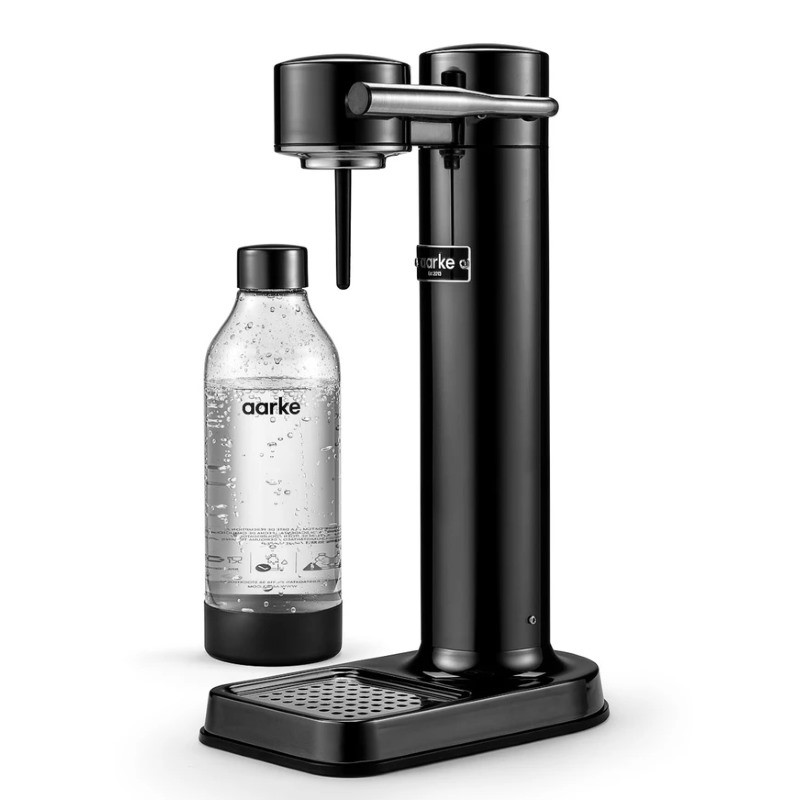 Aarke Sparkling Water Maker Black Chrome Edition Moore Wilson S