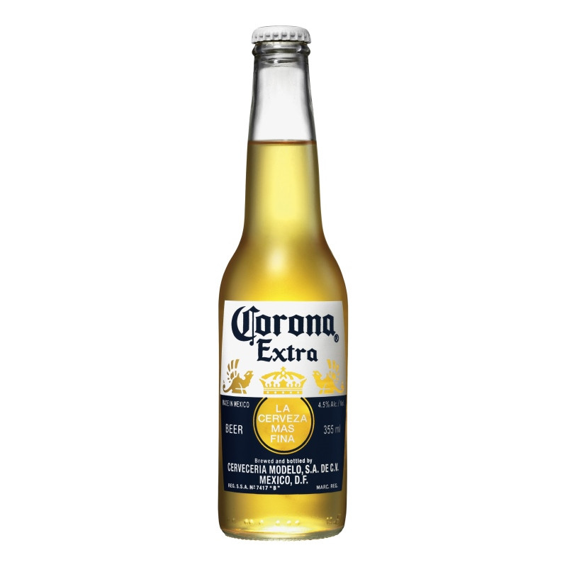 Corona Extra 12x355ml bottles, Mexican cerveza beer - Moore Wilson's