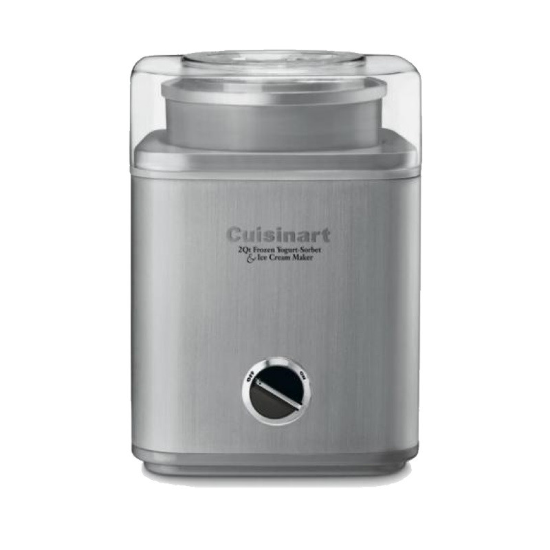 Cuisinart ice cream maker white clearance