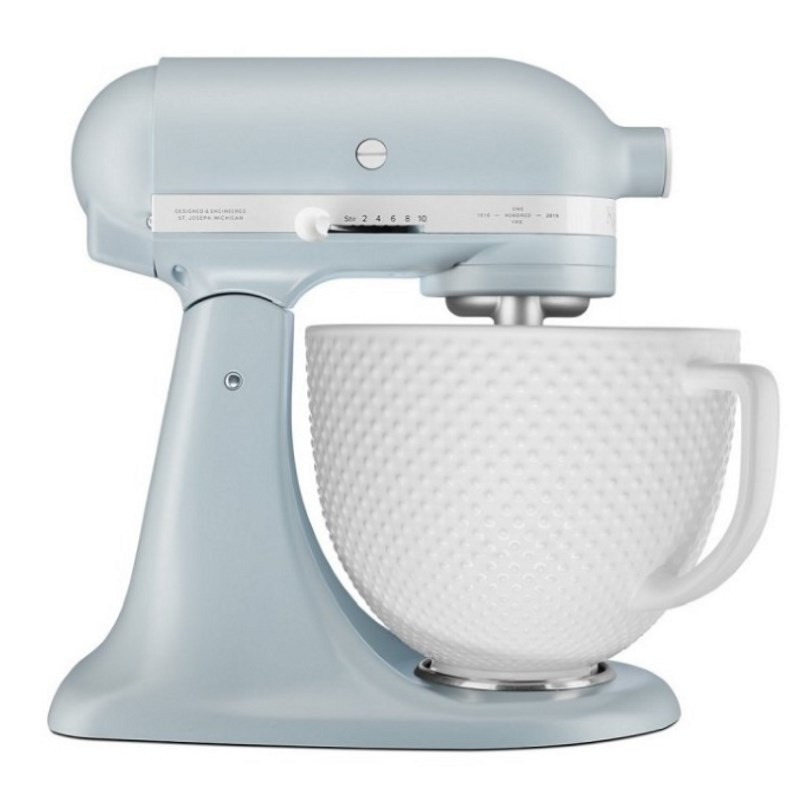 KitchenAid 100 Year Retro Mixer Misty Blue - Moore Wilson's