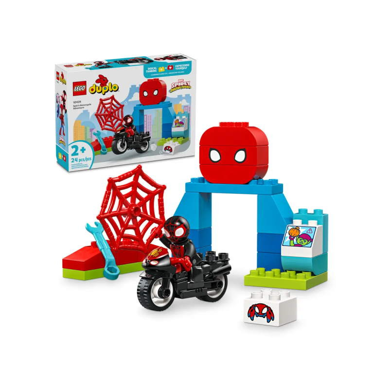 LEGO Spiderman Spin s Motorcycle Adventure Moore Wilson s