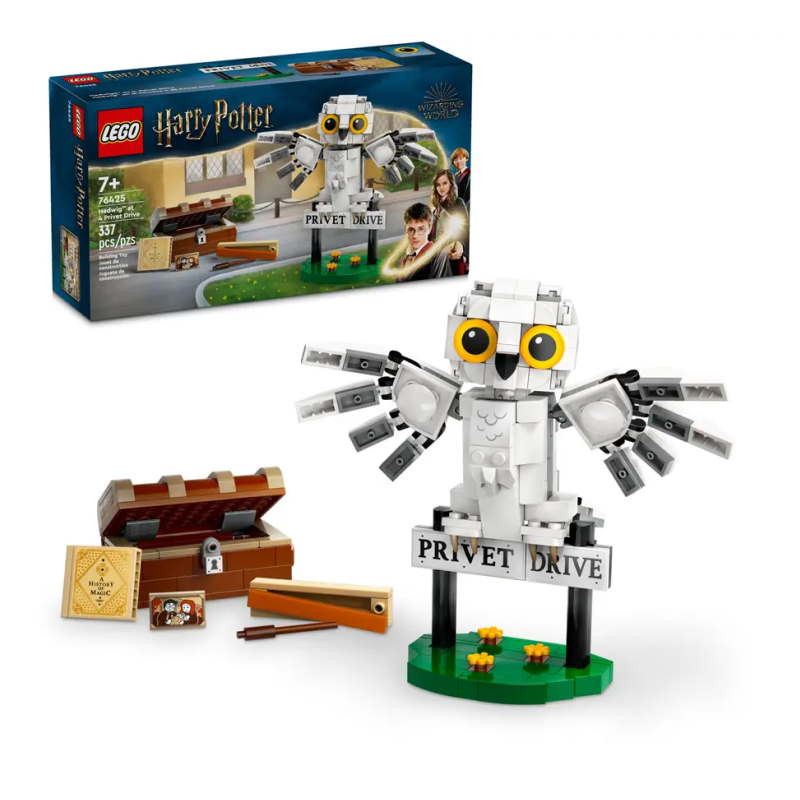 Figurine lego Harry Potter et Hedwige