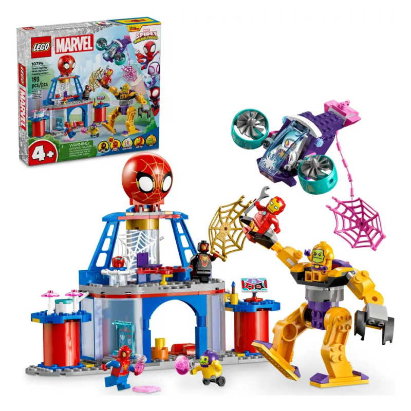 LEGO Team Spidey Web Spinner Headquarters Moore Wilson s