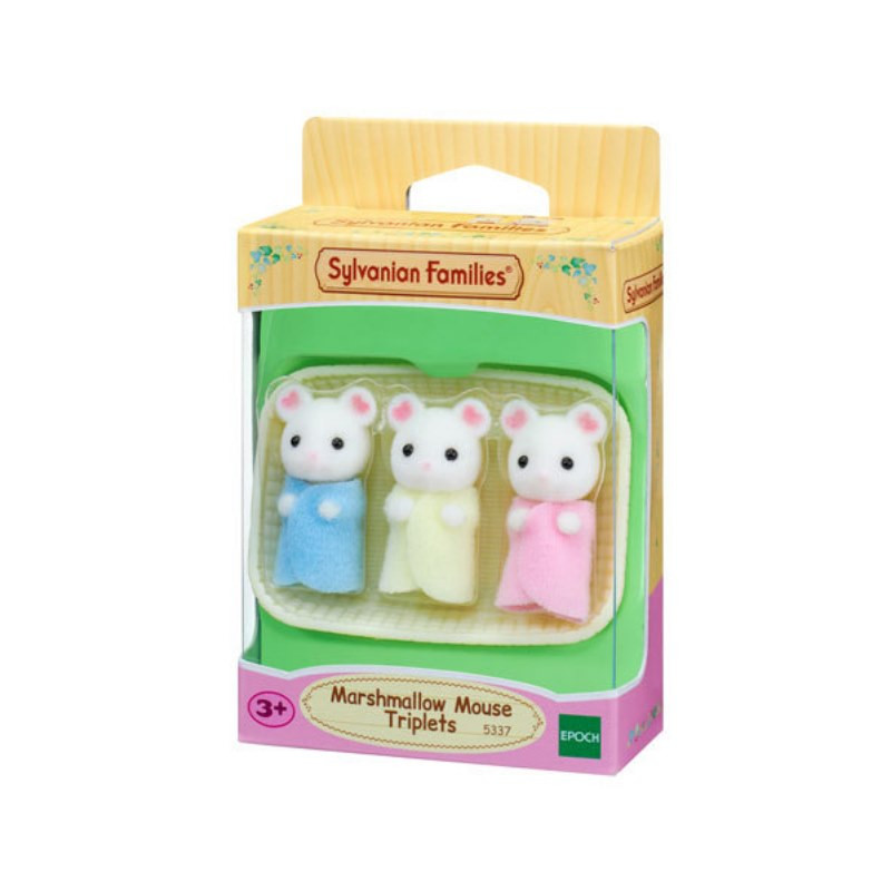 Sylvanian Families Marshmallow Mouse Triplets Moore Wilson s