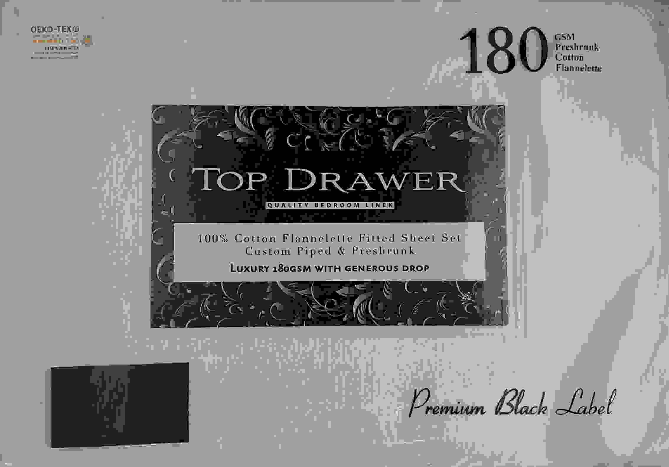 Top Drawer Flannelette Sheet Set King Single White Moore Wilson S