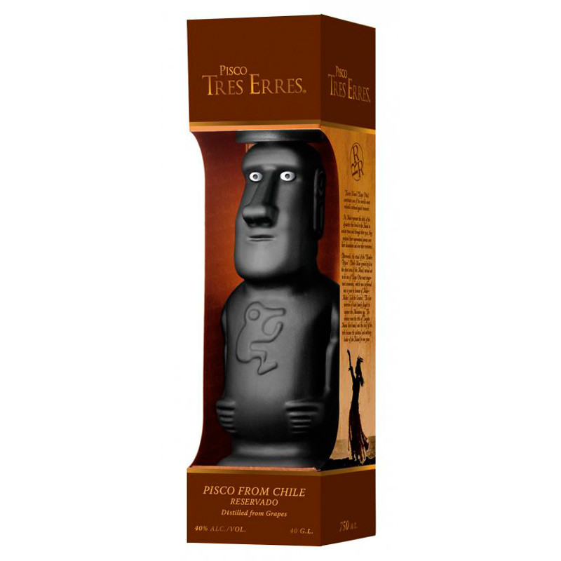 Tres Erres Moai Pisco 750ml Moore Wilson S