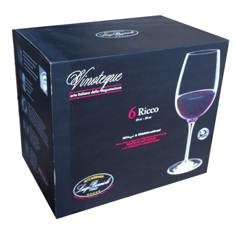 Luigi Bormioli Vinoteque Shiraz Red Wine Glass 590ml 6 pack - Moore Wilson's