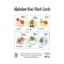 Alphabet Kiwi Flash Cards