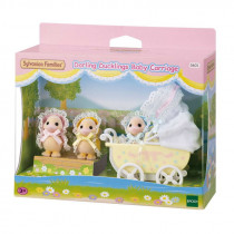 Sylvanian Families Darling Duckling Baby Carriage