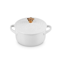 Le Creuset Mini Cocotte 14cm Star Kb Wh