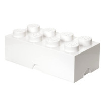 Lego Storage Brick 8 White