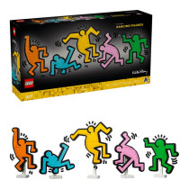 LEGO Art Keith Haring Dancing Figures