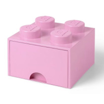 Lego Storage Brick 4 Drawer L Pink