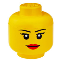 Lego Storage Head Large Girl