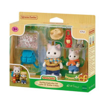 Sylvanian Families Exciting Exploration Set - Latte Cat Brother & Baby