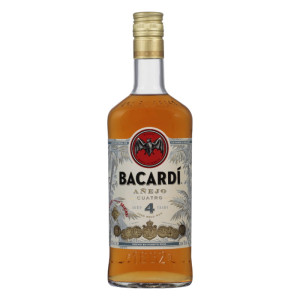 Bacardi Anejo Cuatro 4 Year old Rum