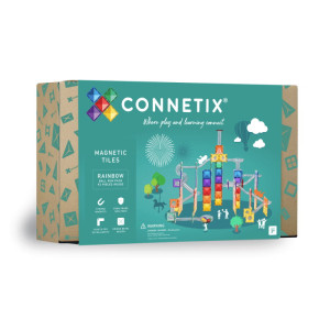 Connetix Rainbow Ball Run 92 Piece