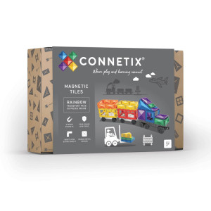 Connetix Rainbow Transport 50 Piece