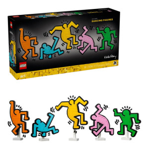 LEGO Art Keith Haring Dancing Figures