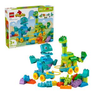 LEGO Duplo 3-in-1 Dinosaurs on Wheels