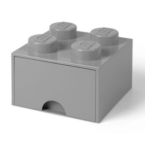 Lego Storage Drawer 4 Dark Grey