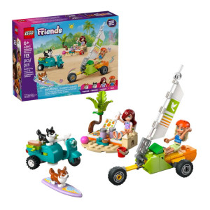 LEGO Friends Surfing Dogs and Scooter Adventure