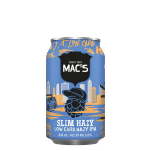 Macs Slim Hazy IPA 330ml 12pk