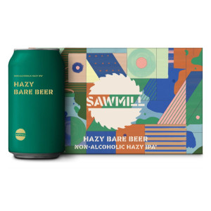Sawmill Hazy Bare Beer