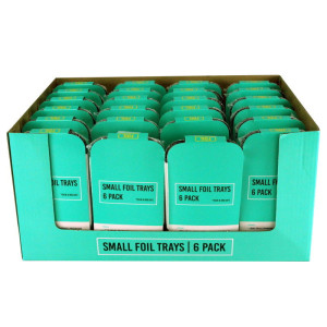 Snazzee SMALL Foil Trays & Lids x6